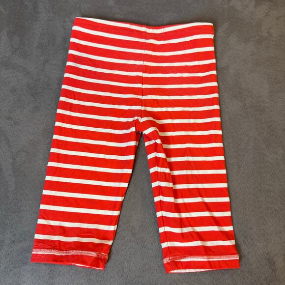 Mini Boden Boys Swimsuit 2 Piece Set Shorts Rashguard Top Red Stripe 5 6 5T - Picture 5 of 12